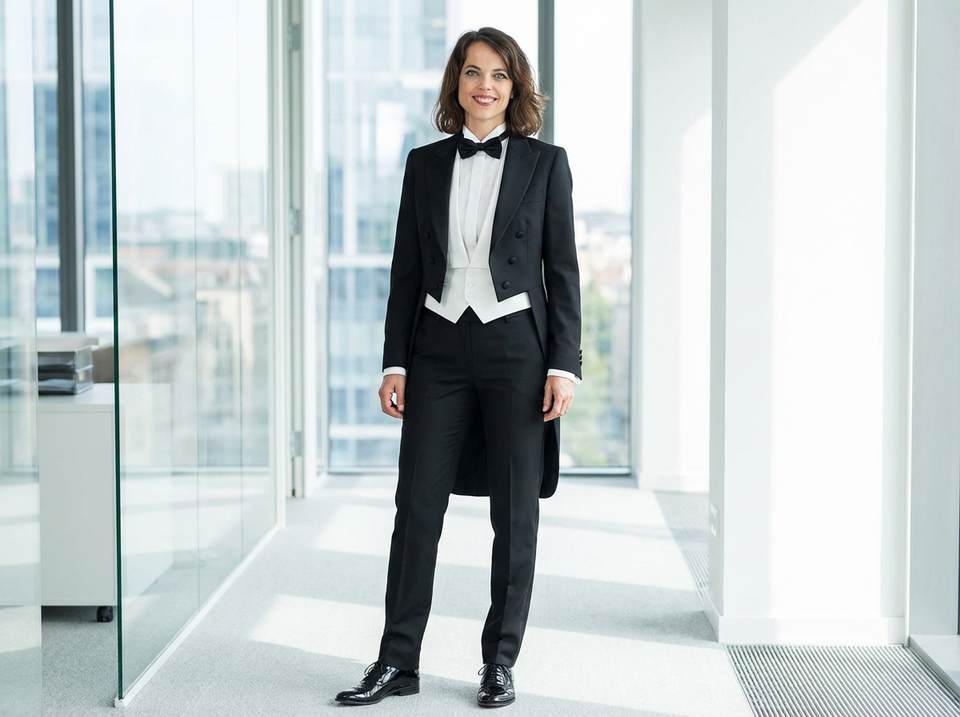 Damen-Frack Klassisch Superior